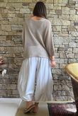 Conrad Grunge Loose Cotton Knit Mocha